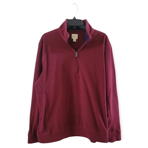 G.H. Bass & Co. Other - G.H. Bass & Co Half Zip Pullover Fleece Sweater L